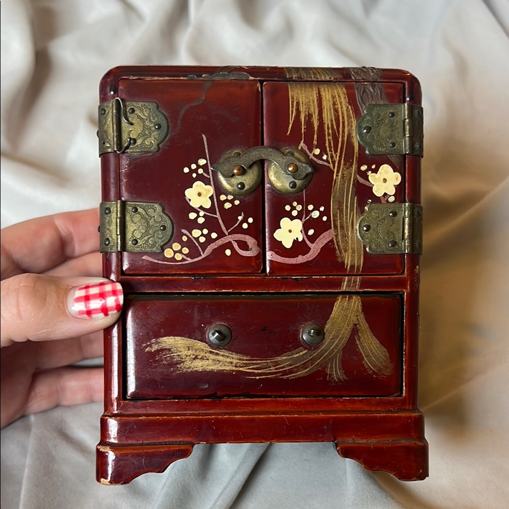 Vintage Japanese Jewelry Box